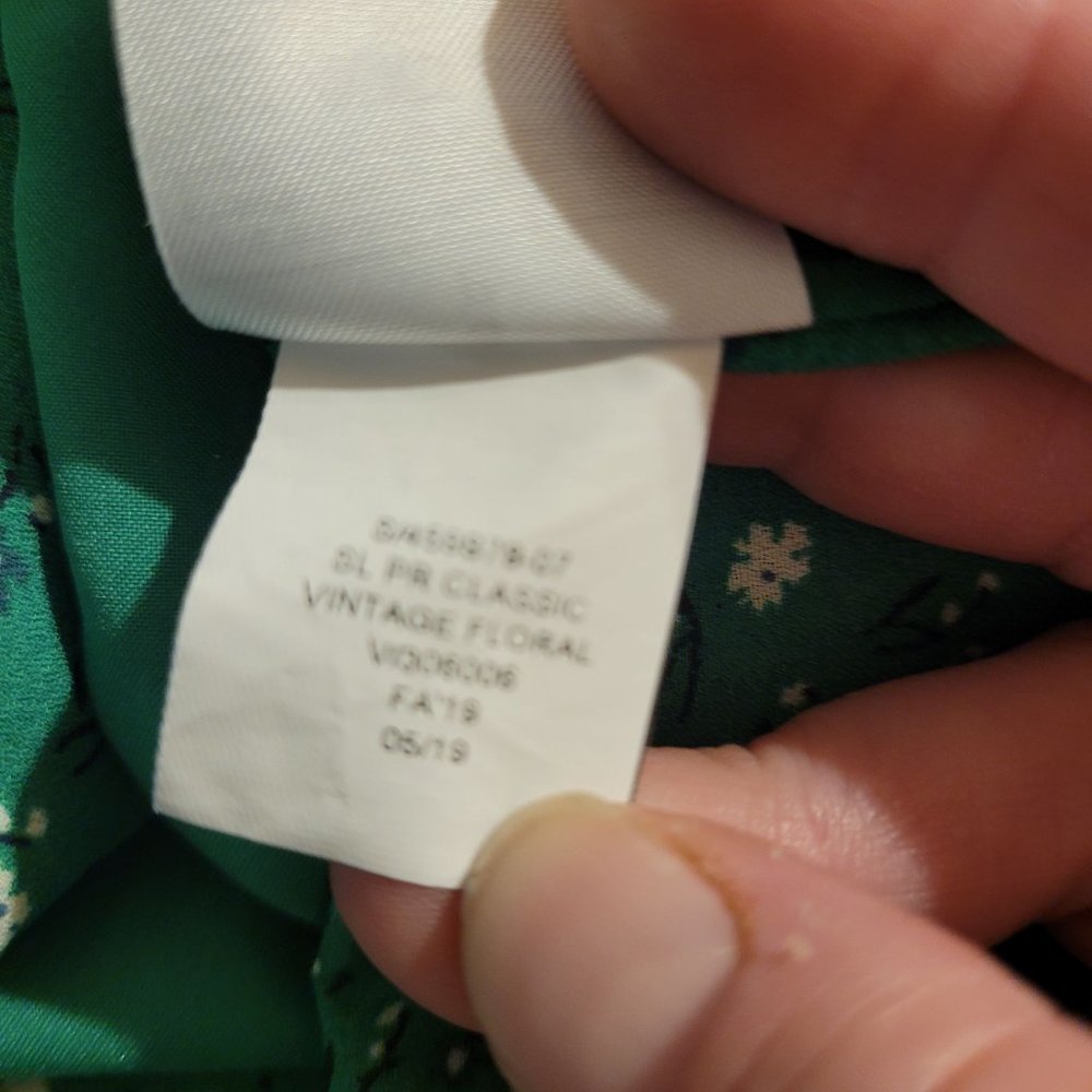 Banana Republic Women's Size Small Vintage Floral Dressy Tank Spaghetti Strap - Picture 10 of 10